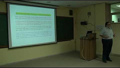 Non Commutative spaces, physical Origins, Mathematical Foundations.part2, 20/11/18