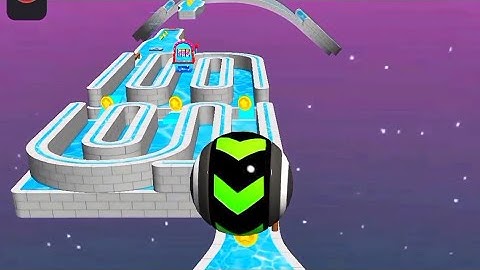 Sky Rolling Ball 3D Gameplay Speedrun iOS Android Level 1062