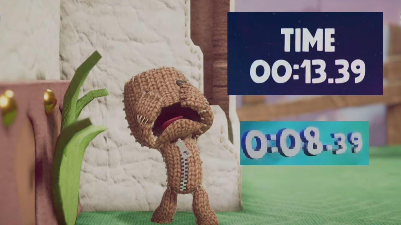 Failed Run Best Teleport Skip Glitch  ̶8̶.̶3̶9̶1̶  Challenge 3: Pressed For Time Knit-Speedrun