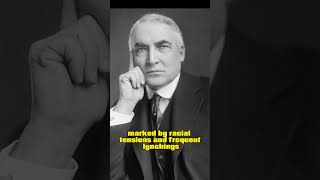 President Harding publicly condemns lynching