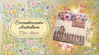 Mini álbum. encuadernación australiana #coleccionesdigitales #maloruscrap #scrapbooking #albumfotos