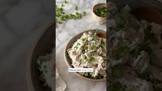 Cottage Cheese Chicken Salad! Must try made with no mayo!😉 Cottage Cheese Chicken Salad! Must try made with no mayo!😉
