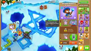 Bloons TD 6 - Frozen - Impoppable - Five Tower Only Challenge
