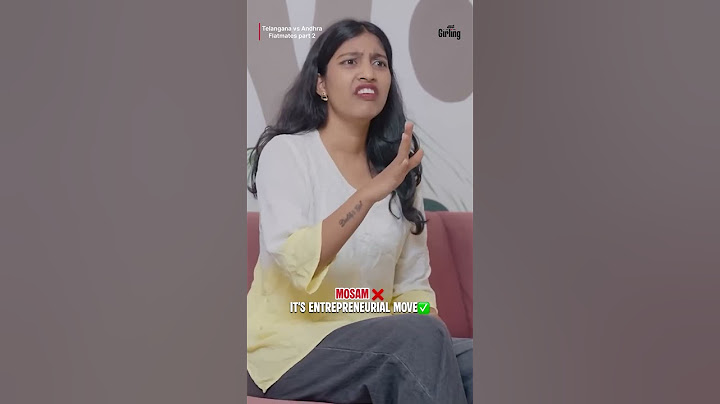 Telangana vs Andhra flatmates | Just Girling | Tamada Media