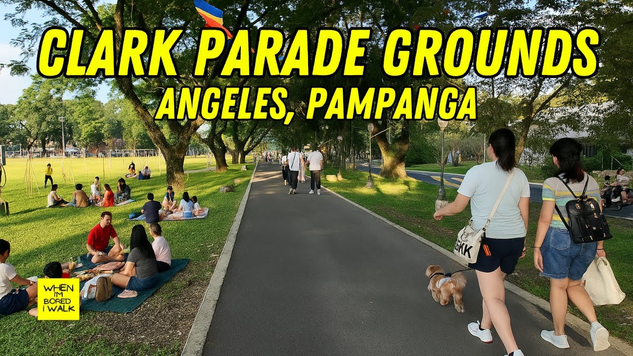 CLARK PARADE GROUNDS | ANGELES CITY | WHEN IM BORED I WALK