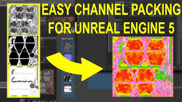 Unreal Engine 5 - Easy Channel Packing