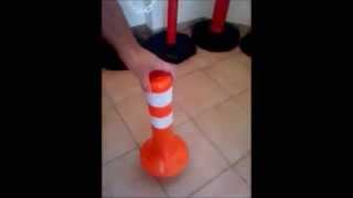 18 Surface Mounting Delineator Post w/ 2x Reflective Collars