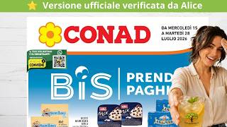 Volantino Conad Dal 15 Al 28 Luglio 2026