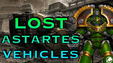 Lost Space Marine Vehicles | Warhammer 40k Lore