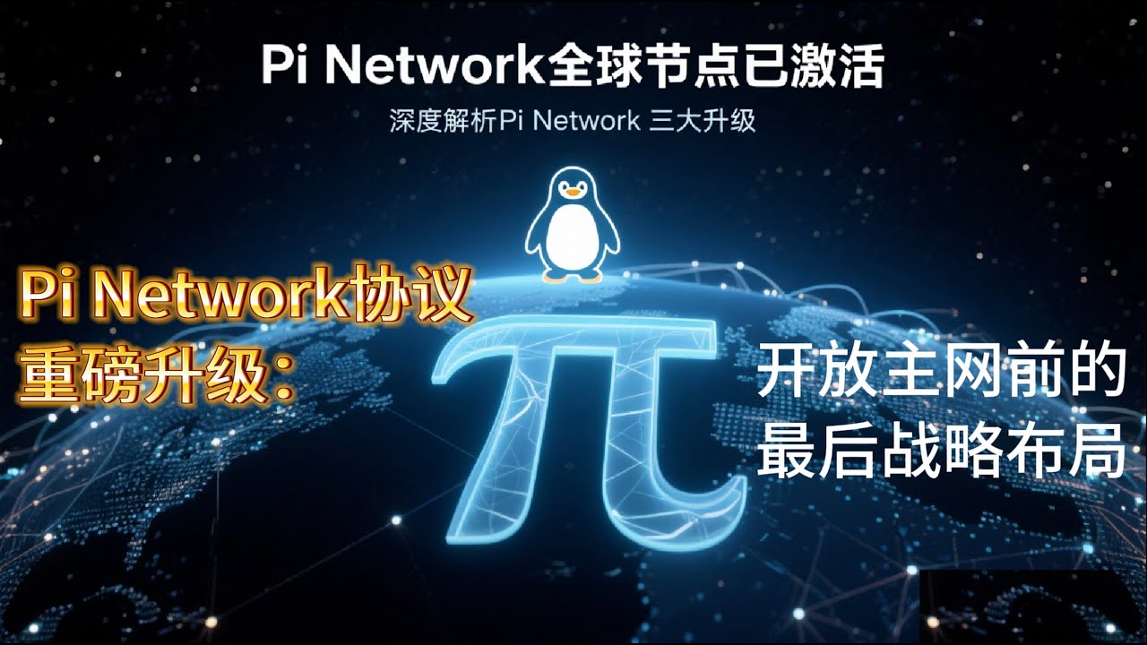 Pi Network最新消息| 深度解析Pi Network三大升级，从移动挖矿到合规生态#Pi #派币#π币#Pi币- YouTube