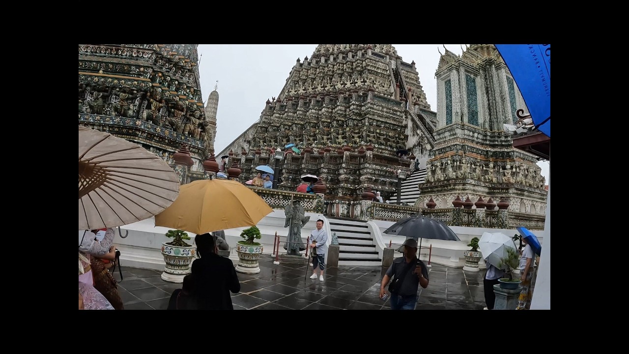 Valma Journeys | Wat Arun Bangkok – Temple of Dawn Walking Tour & Riverside Views (4K)