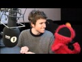 Elmo and Greg James dance in the studio!