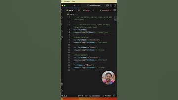 Redeclaration and reassignment of var, let and const variables