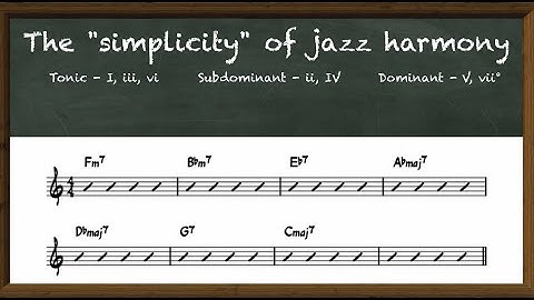 Feeling overwhelmed by all the chords in jazz standards?