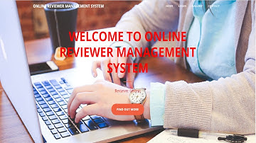 Online Reviewer Management System in PHP/PDO with Full Source Code | Free to Download