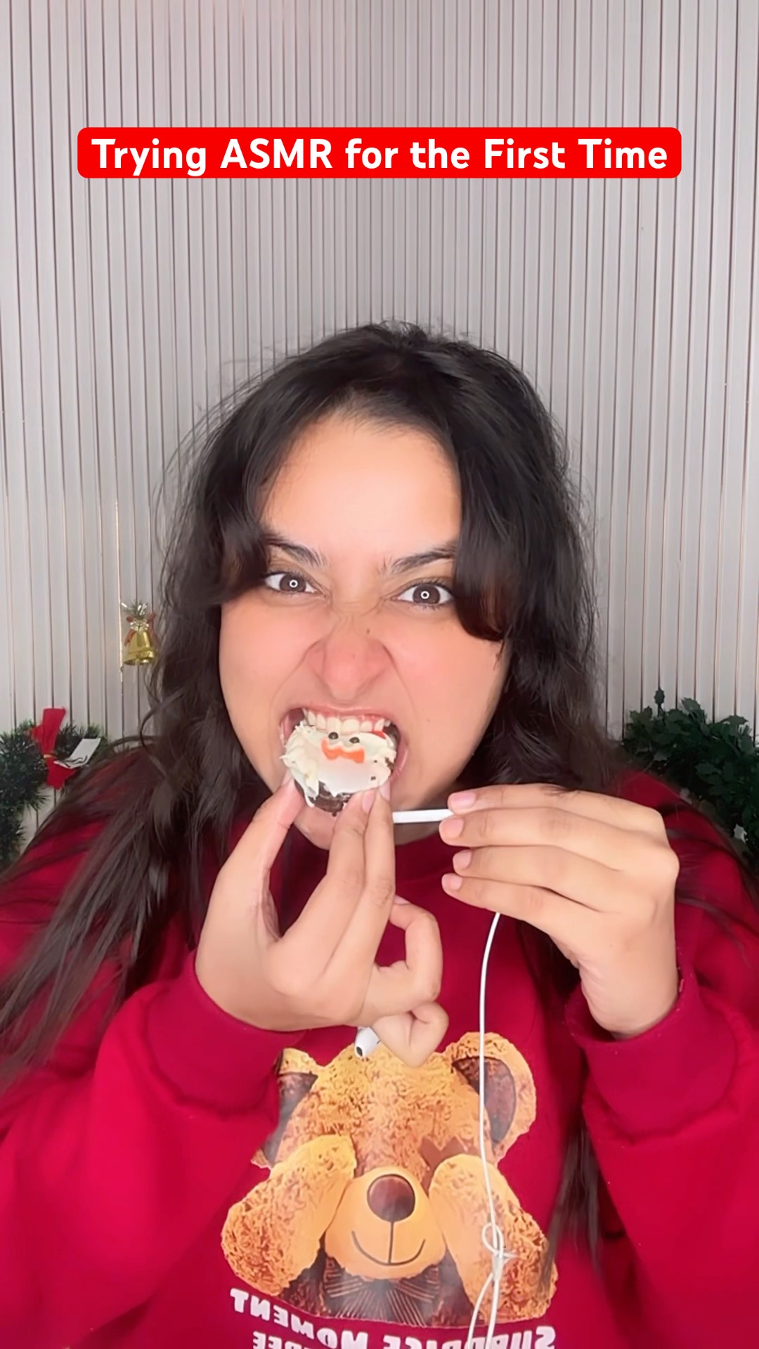 Trying Asmr for the first time #minivlog #ytshorts #shorts