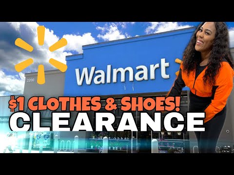 WALMART CLEARANCE HAUL! $1 CLOTHES & SHOES! HIDDEN SECRET SALES! | One Cute Couponer