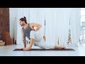 22 min energising morning full body yoga flow  yoga all levels