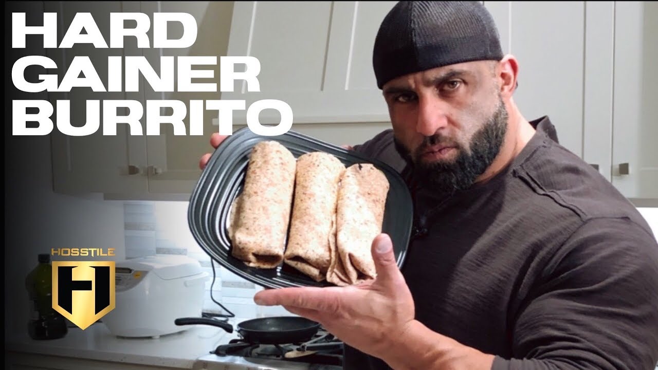MUSCLE BUILDING MEALS | Hard Gainer Burrito!