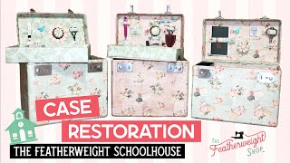 Featherweight Case Restore Along Part 19: Create Inside Slip Pockets