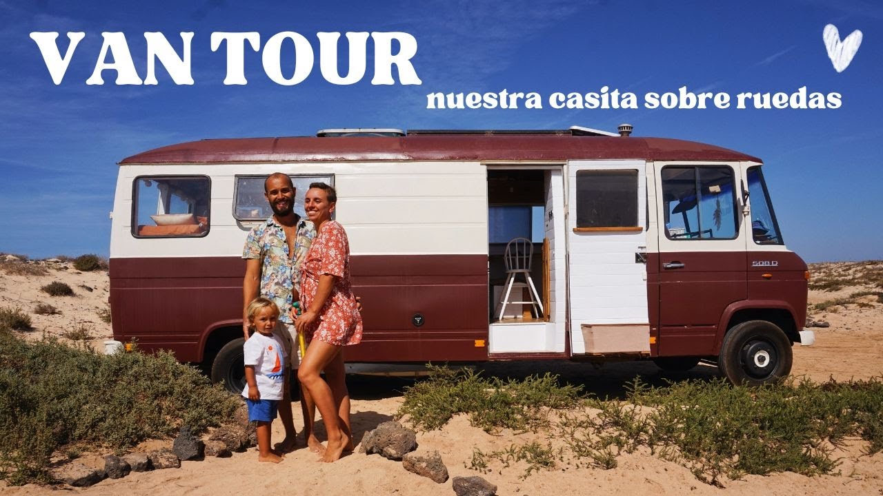 VAN TOUR CAMIÓN CLÁSICO CAMPERIZADO 🛠️ 🚌  MERCEDES 508 DEL 1972