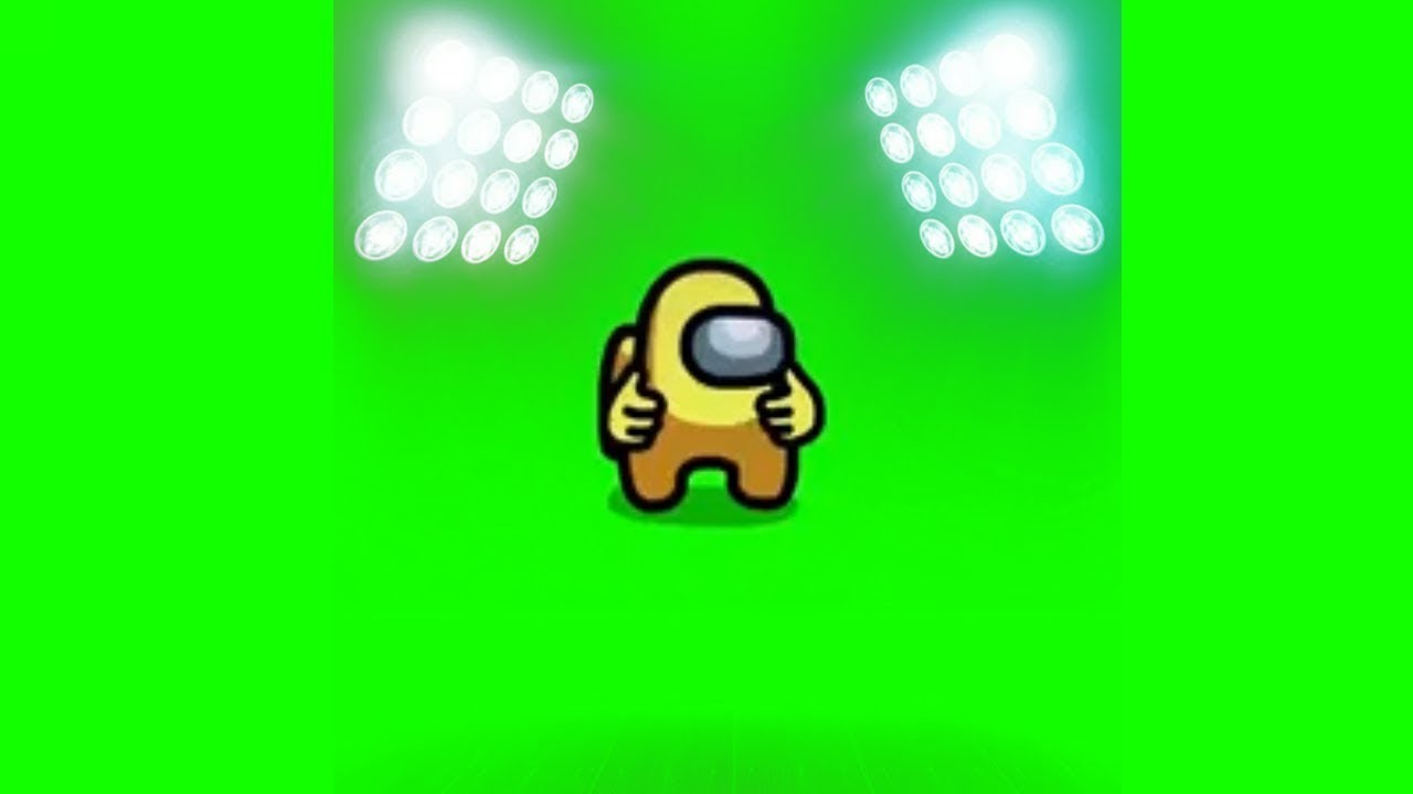 Among Us Distraction Dance Green screen - Among Us Chroma Key - No Copyright