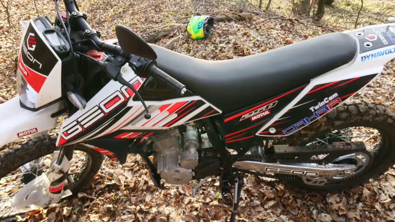 Geon Dakar twincam 250 (обзор, огляд, мотоцикл, Ендуро, enduro, moto)
