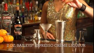 How to Make a Baileys Espresso Martini with Baileys for a Holiday Party Baileys Espresso Martini Homebody Eats