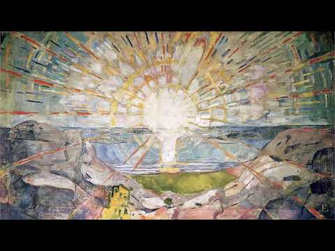 Edvard Munch - The Sun - 2 Hour Screensaver