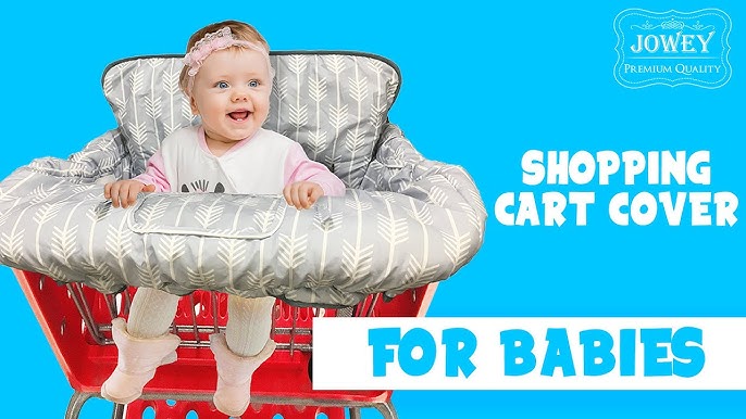 How To Make a Shopping Cart Cover for Babies and Toddlers - YouTube