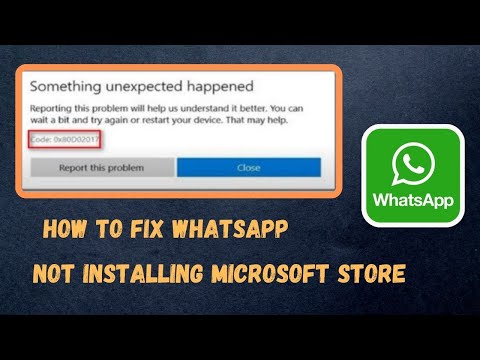 How To Install WhatsApp Without Microsoft Store Windows 11| Install Apps Without the Microsoft Store
