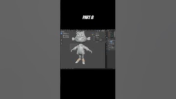 Stylized Rabbit (Clean Facial Details) #art #3dmodeling #blender #3danimation #3dsculpting #bunny