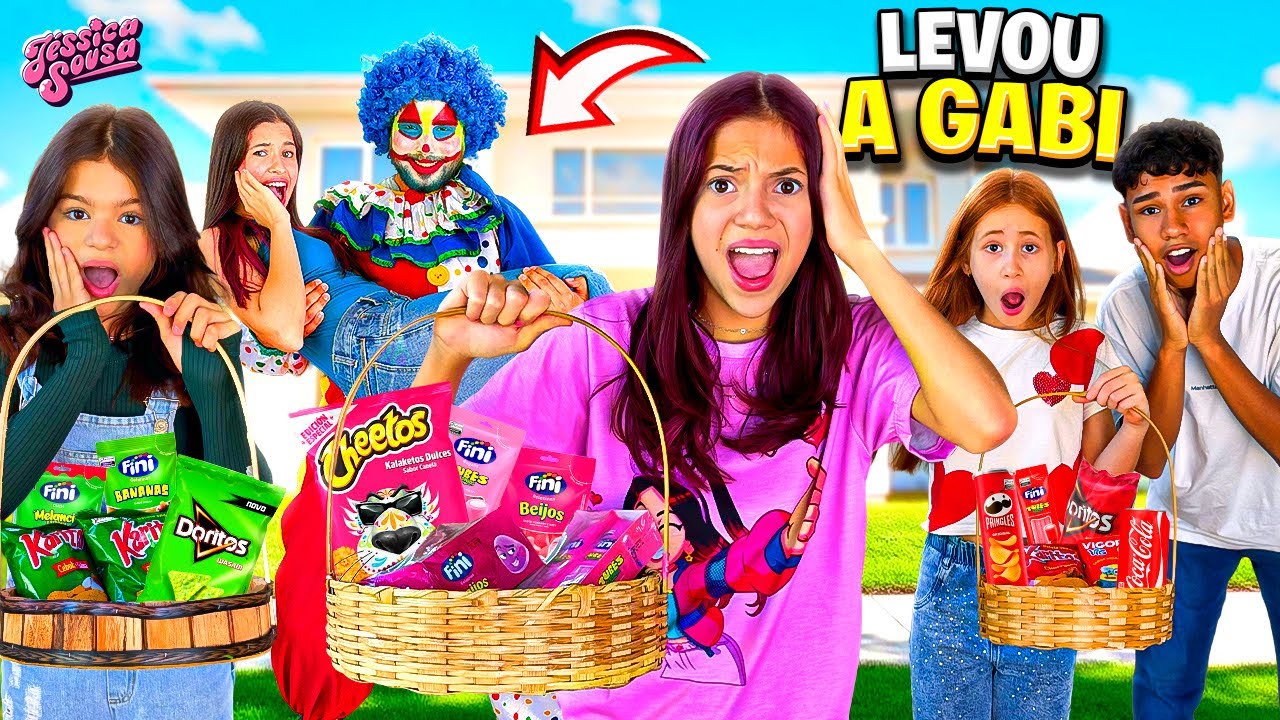 ERA PARA SER SÓ A FESTA DAS CORES*mais o Palhaço levou a Gabi 