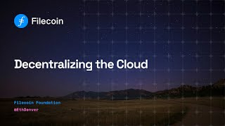 Decentralizing the Cloud | ETH Denver 2024