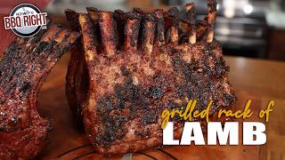 Rack of Lamb GRILLED to a PERFECT Medium Rare