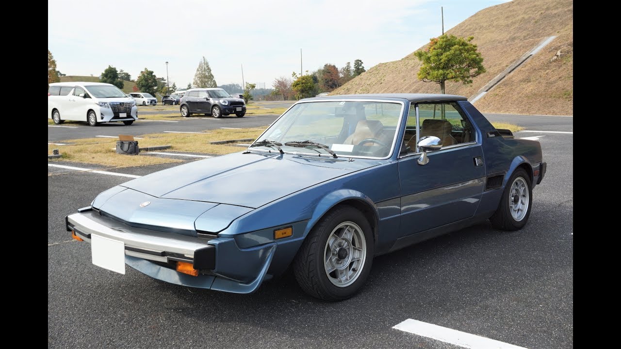 1983年モデル フィアットX1／9 エンスーの杜 - YouTube