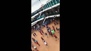 Carnival Dream sail away party