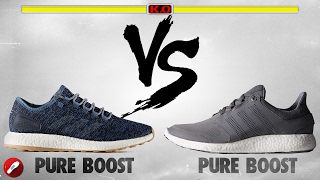 Adidas Pure Boost 2017 vs Pure Boost 2m 