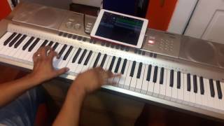 Video thumbnail of "Celebrad a Cristo Celebrad Juan Carlos Alvarado  tutorial de piano"