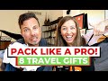 PACK LIKE A PRO | 8 Travel MUST-HAVES | Get Organized and Pack Smarter