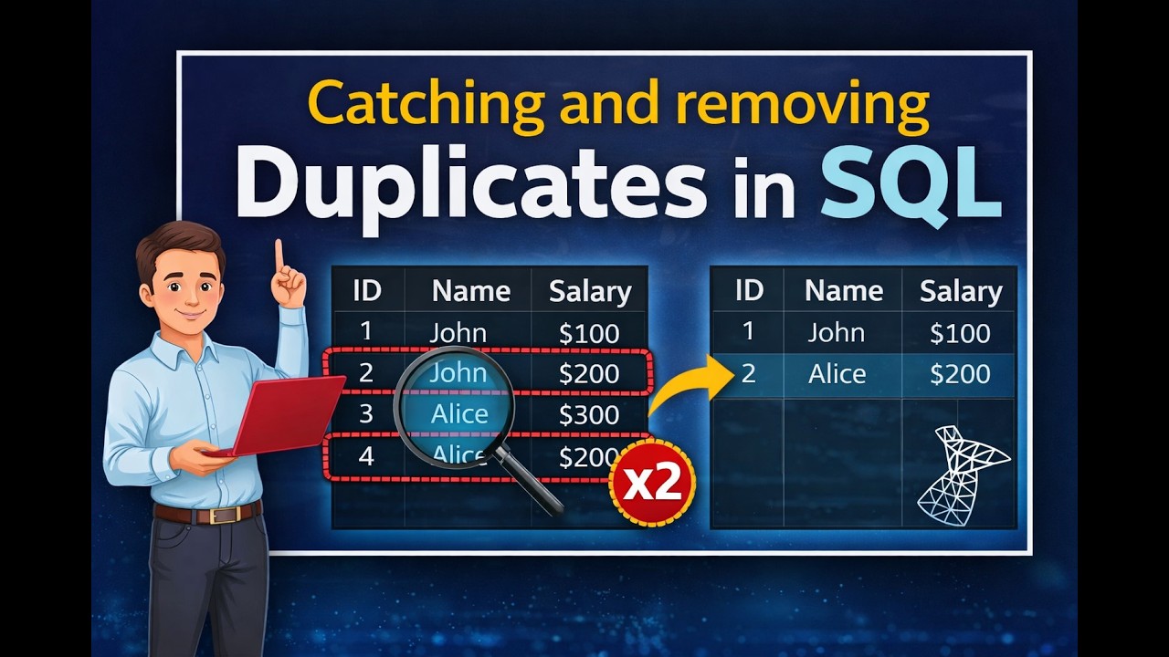 Most Asked SQL interview Question- Find Duplicate & Remove Duplicate # ...