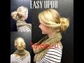 Easy updo tutorial  featuring the invisibobble  whitney evans