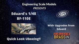 Eduardの1/48Bf-110Eには、たくさんのアップグレードが用意されています。