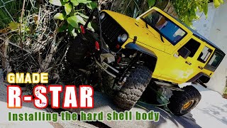 Rc cars / GMADE R-STAR GS01 Installing the hard shell body Mount. / GMADE 알스타 하드바디 비용 않들이고 장착하기.