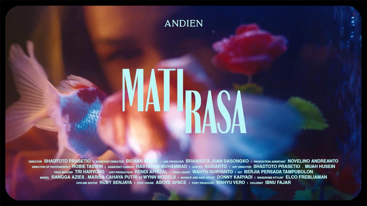 Watch ANDIEN - MATI RASA (OFFICIAL MUSIC VIDEO) on YouTube Watch ANDIEN - MATI RASA (OFFICIAL MUSIC VIDEO) on YouTube