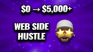 How to Start a Web Design Side Hustle With $0