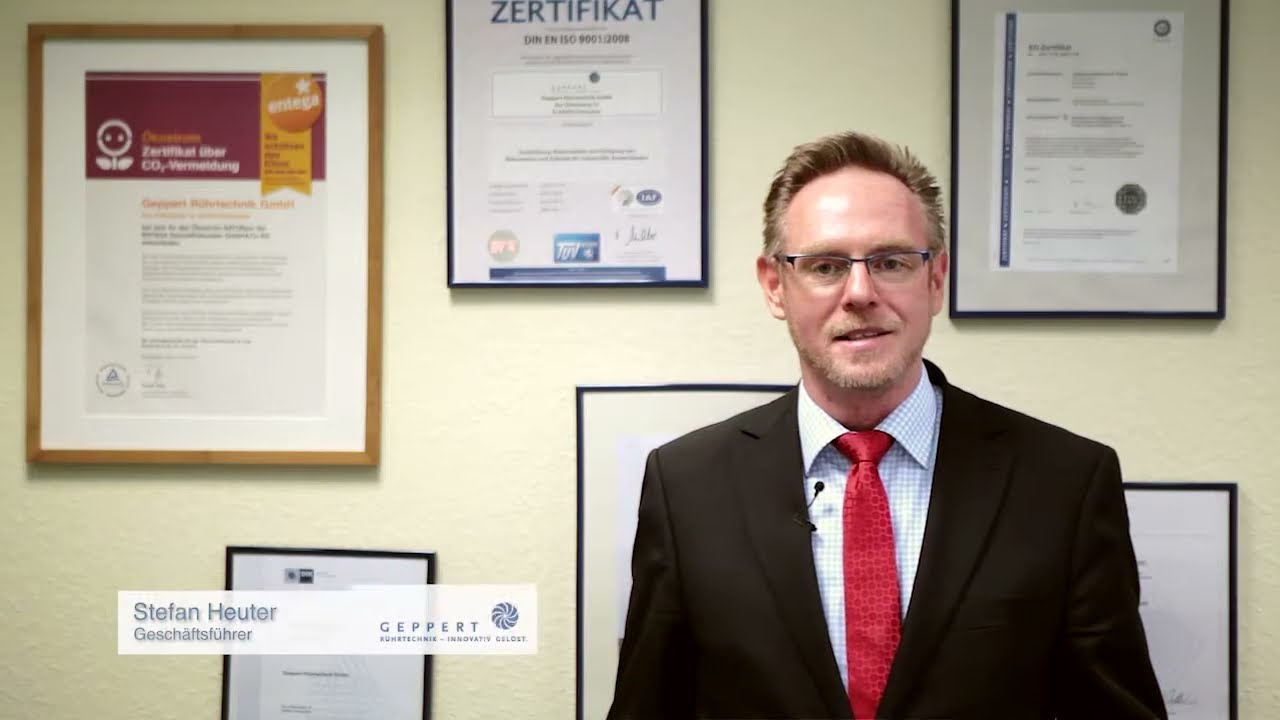 Vorstellung der Geppert Rührtechnik GmbH Unternehmensfilm