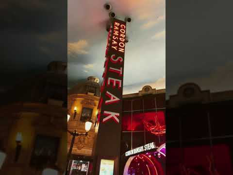 Видео: Стейкхаус Гордона Рамзи в Лас-Вегасе