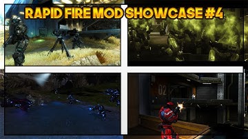 Halo MCC Rapid Fire Mod Showcase #4 // Unearthed Zombies, Tempest Firefight, AI Slayer and more!