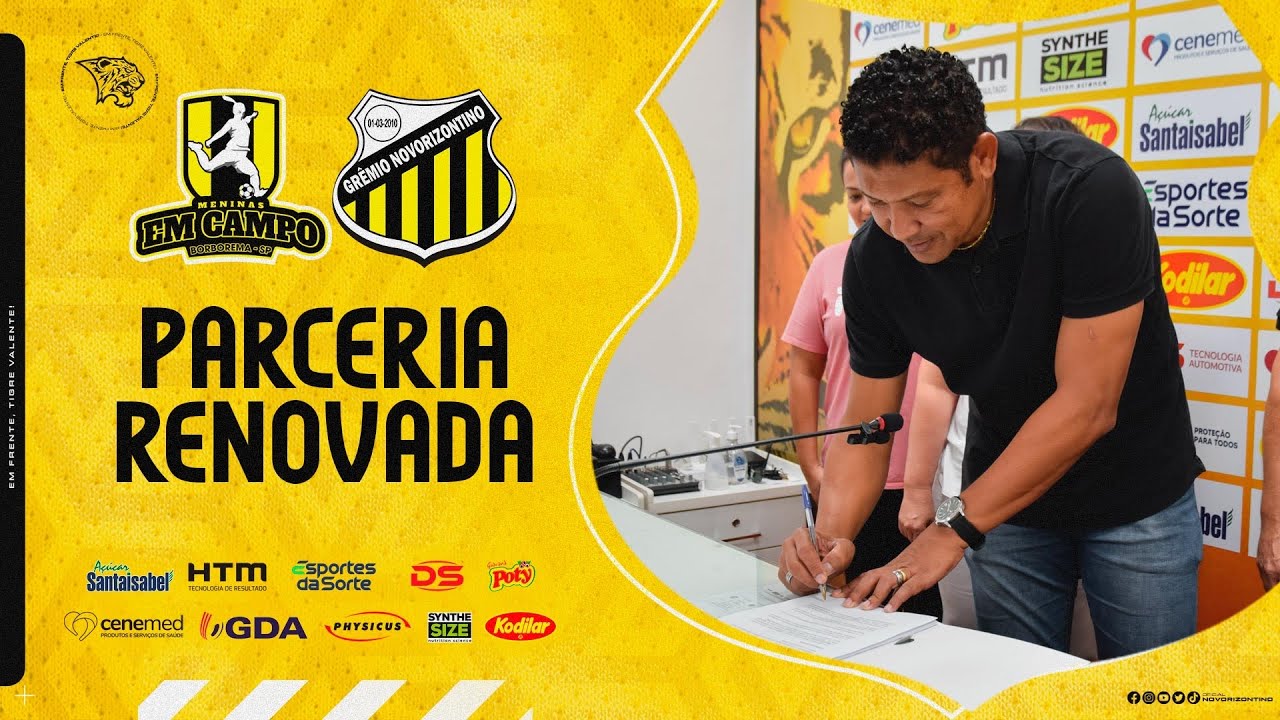 Grêmio Novorizontino apresenta Esportes da Sorte como novo